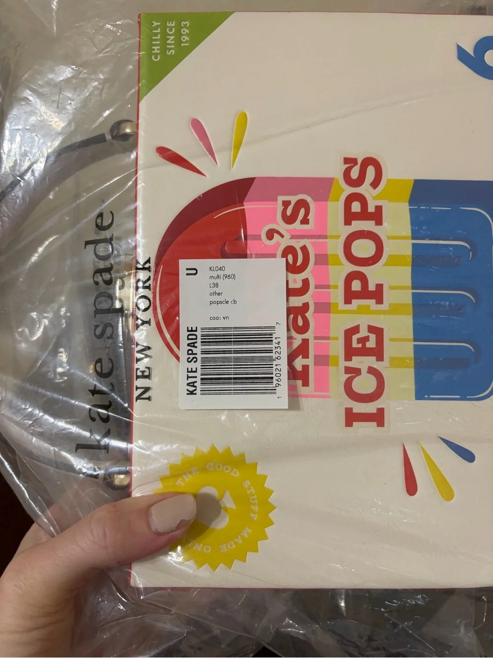 Kate Spade Snack Bar Popsicle Crossbody Bag MSRP $429